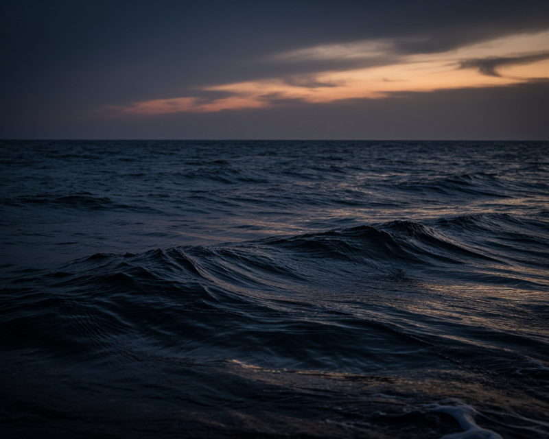 Atmospheric Sea at Dusk
