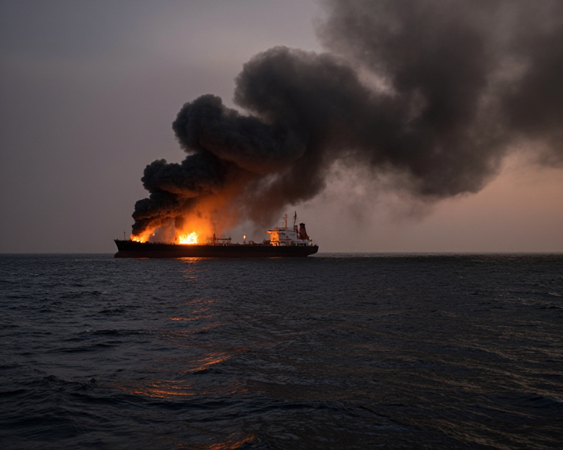 Cinematic Middle East Conflict Atmosphere