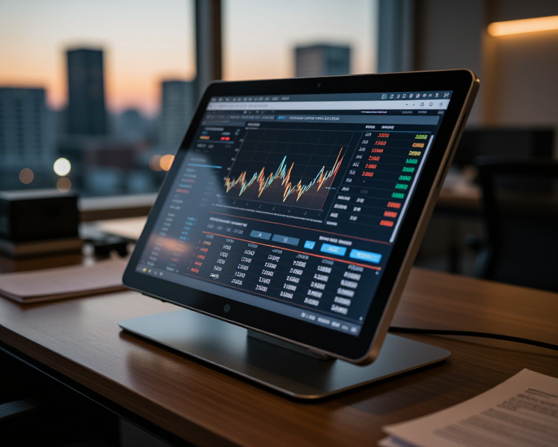 Financial Market Data Visualization