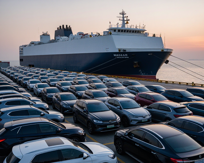 Automotive Export at Masan Port