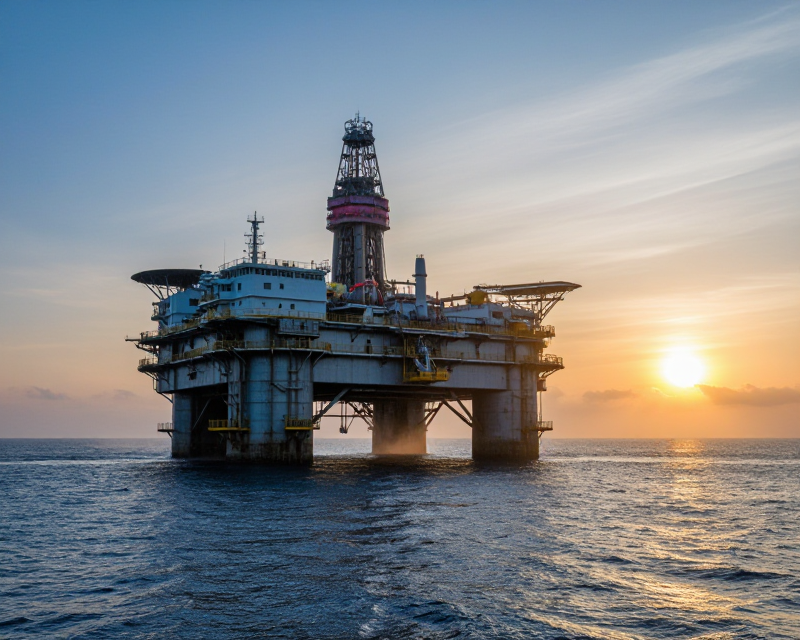 Offshore Oil Platform in Vietnam