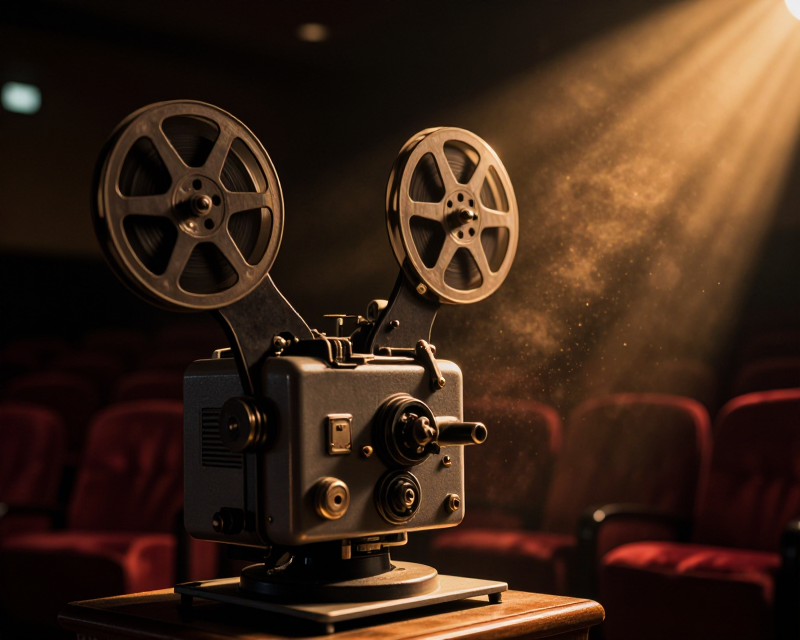 Cinematic Movie Theater Atmosphere