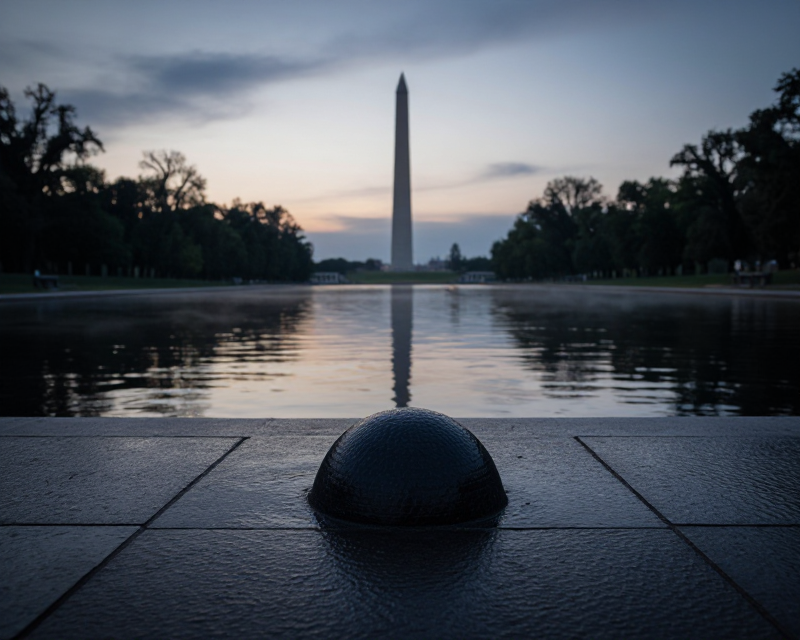 Reflecting Pool at Twilight